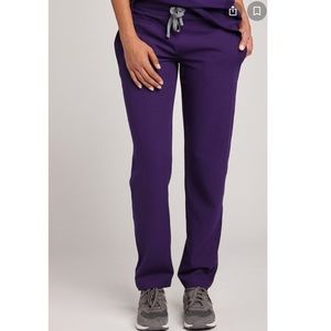 NWT! Figs Cuenca Track Pant Purple Scrubs